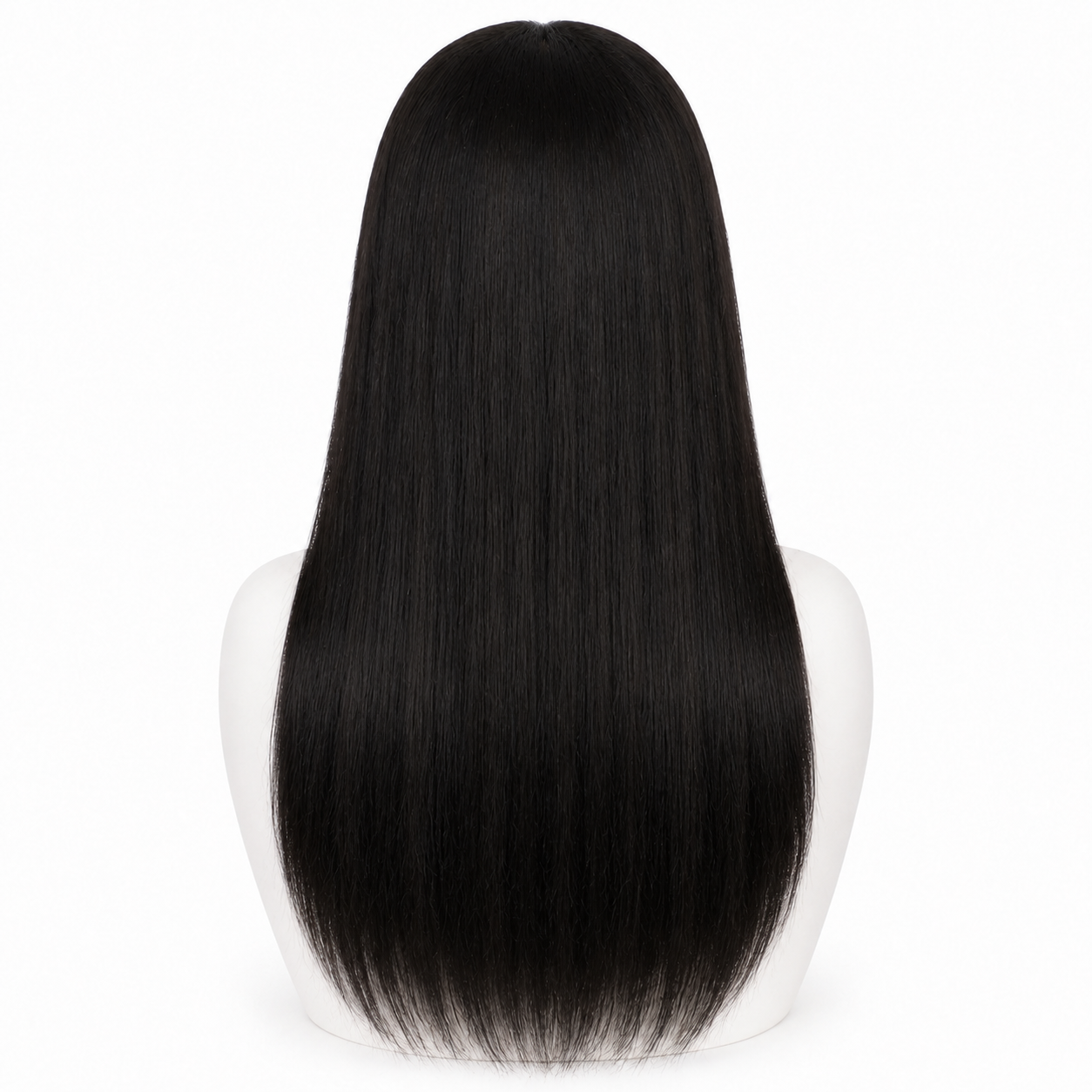 Baddies, perruque longue lisse en cheveux naturels