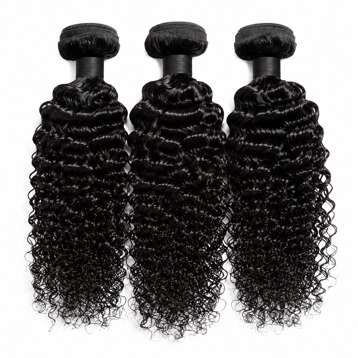 Mèches Curly bouclées et volumineuses pour confection et tissage